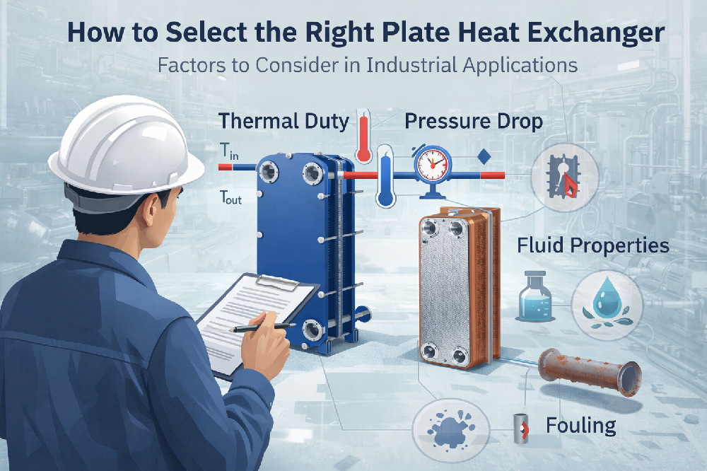 How to Select the Right Plate Heat Exchanger