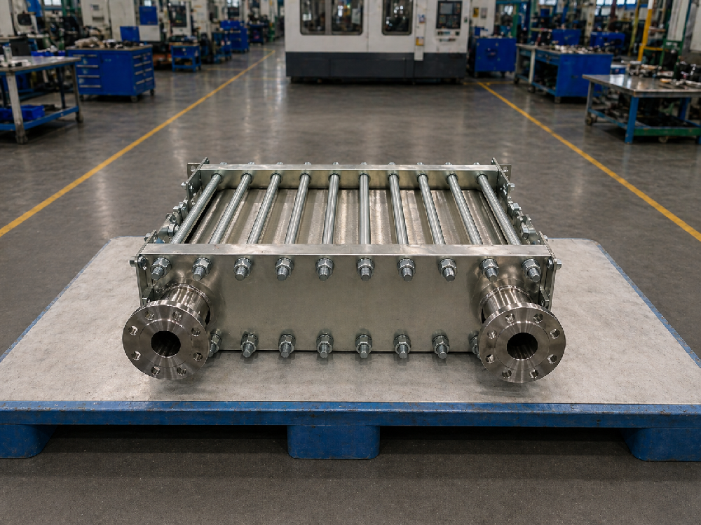 Full Stainless Steel Brazed Plate Heat Exchanger for Biogas Cooling