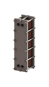 CO2 High Pressure Brazed PHE